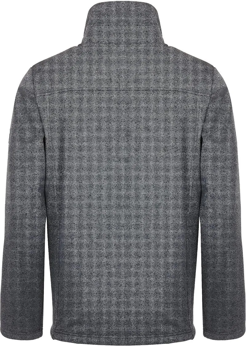 ELKLINE Herren Strickfleecejacke Fat Chance 1013043, grey-black