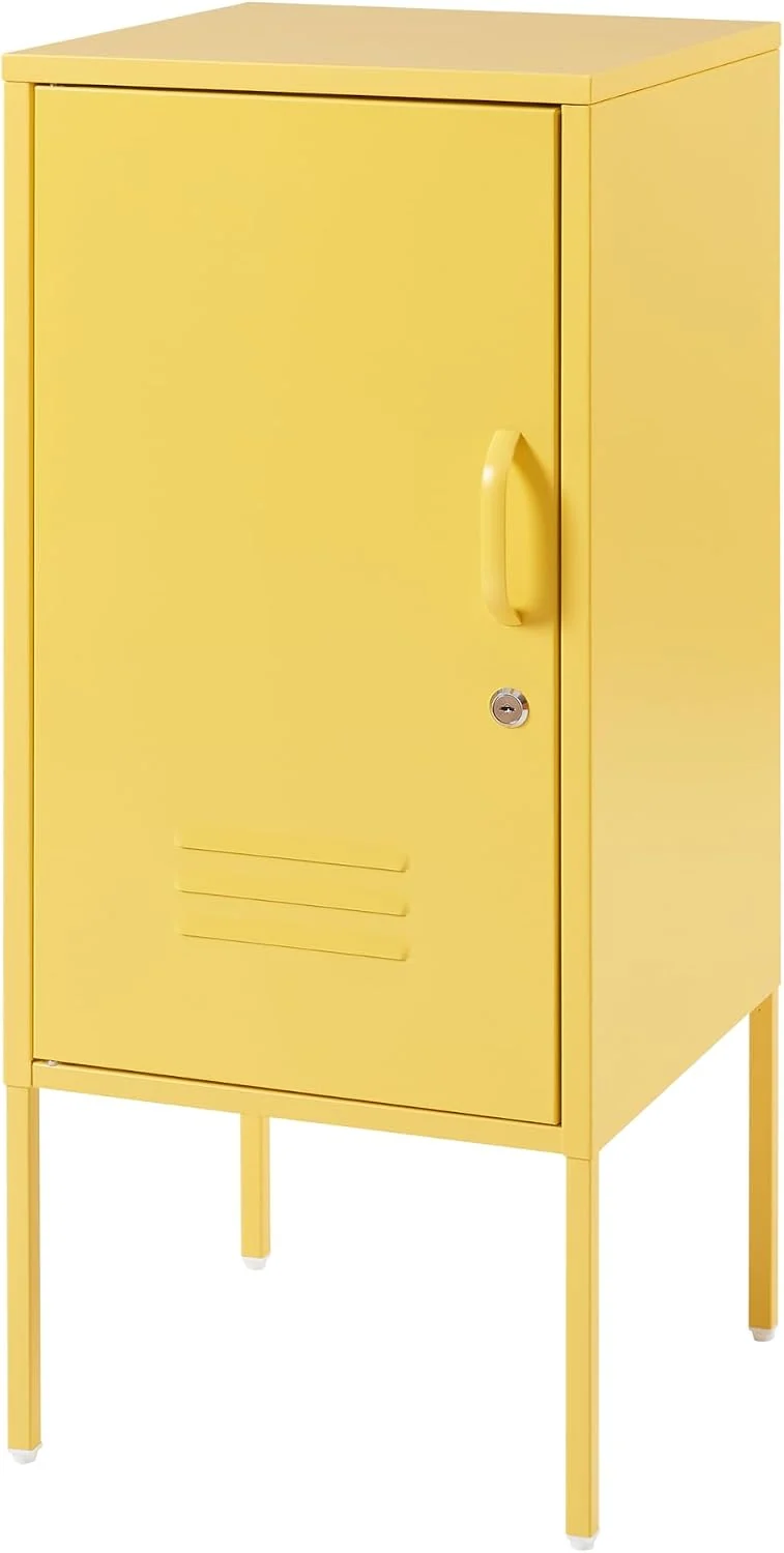 [en.casa] Nachtschrank Hausjärvi Nachttisch 82 x 35 x 35 cm Nachtkästchen Beistelltisch mit 1 Tür Me