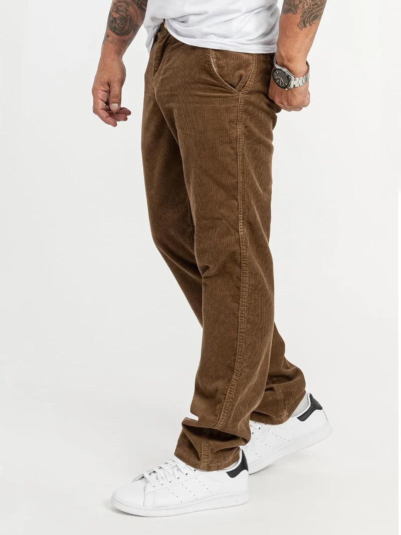 Rock Creek Herren Cord Hose Regular Fit Chino Hose RC-2156 31W / 32L Dunkelbeige, 31W / 32L Dunkelbe