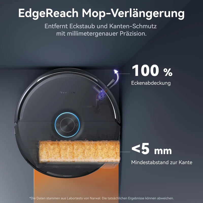 NARWAL Flow 2 Complete Saugroboter mit Wischfunktion,31.000 Pa | Kombiniertes Kehren und Wischen, Re