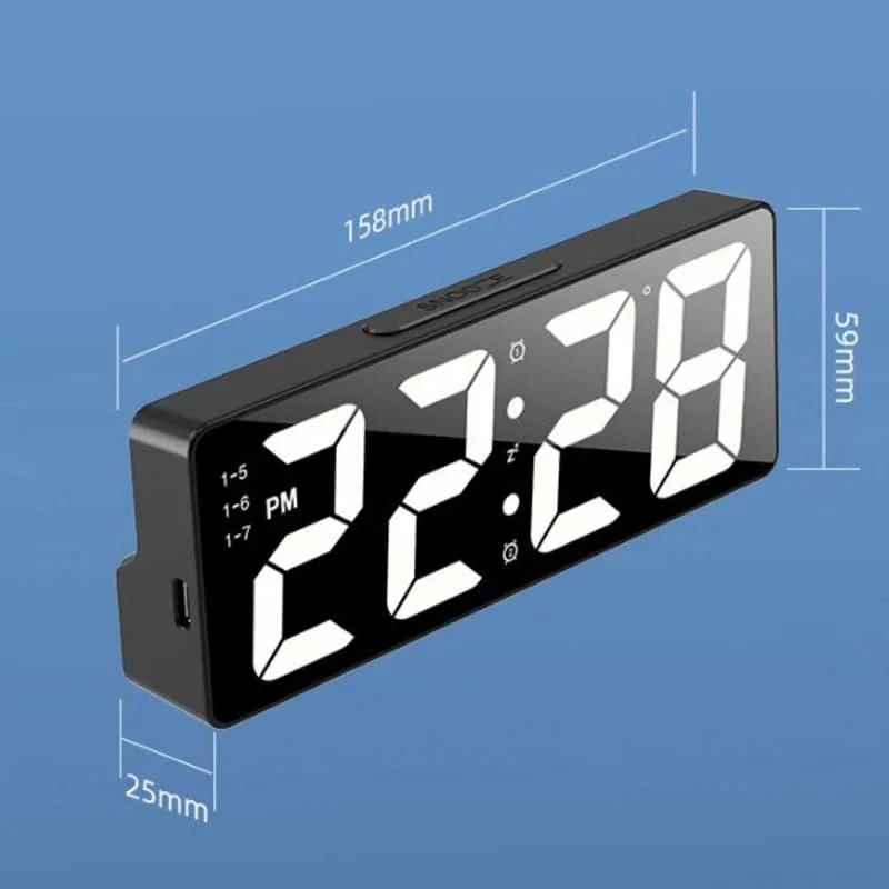 LumiTime – Leuchtdiode Digitaler Wecker Mit Temperaturanzeige