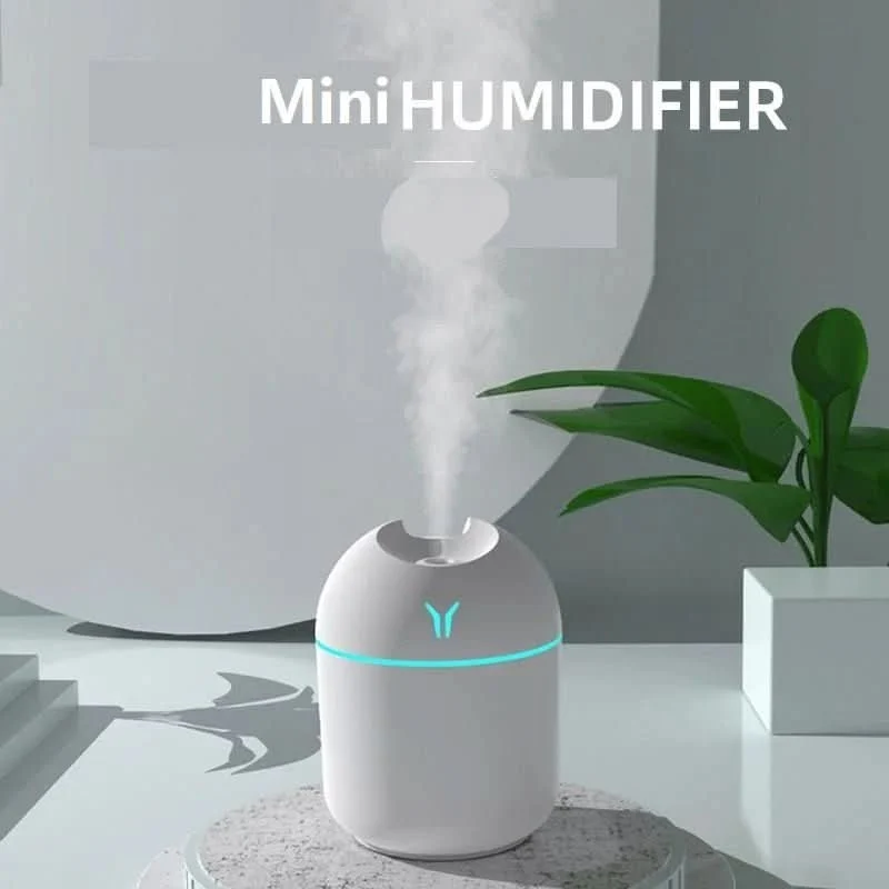 LuftMist 250 – USB Mini Luftbefeuchter Mit Aromatherapie-Funktion