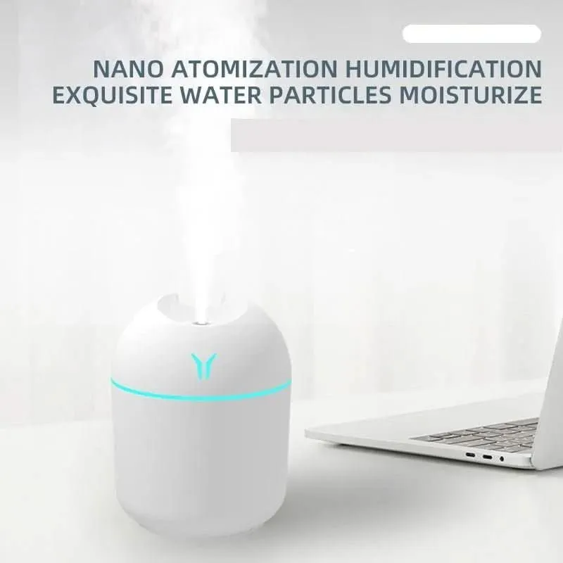 LuftMist 250 – USB Mini Luftbefeuchter Mit Aromatherapie-Funktion