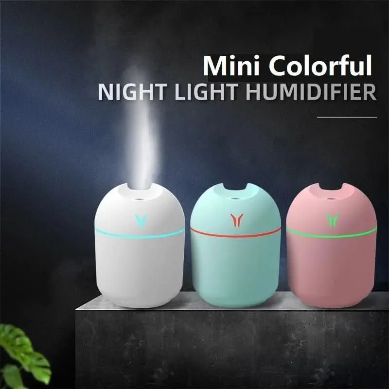 LuftMist 250 – USB Mini Luftbefeuchter Mit Aromatherapie-Funktion