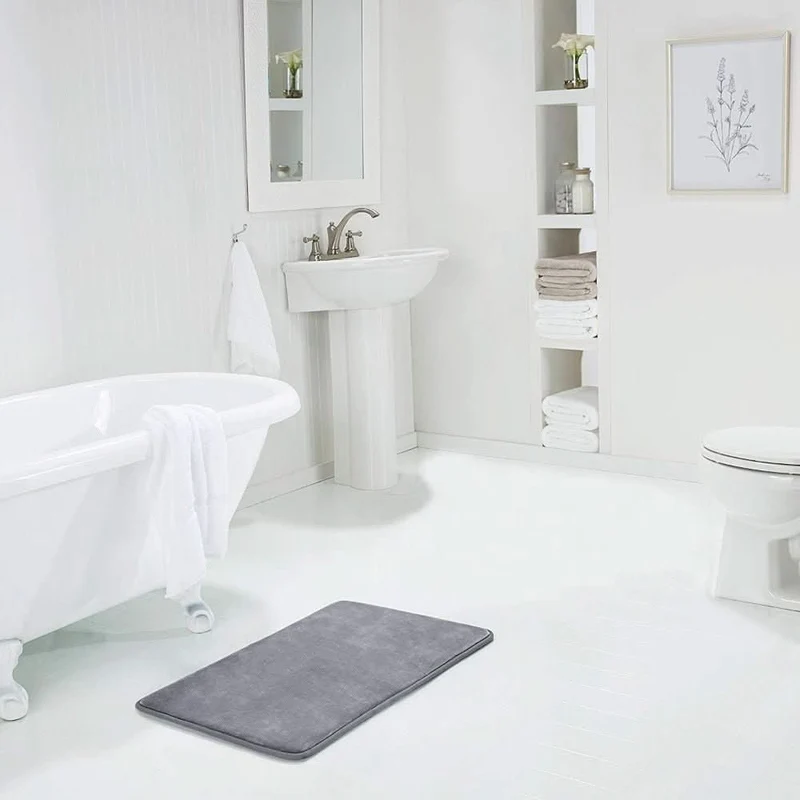 SoftStep – Gedächtnis-Schaum Badematte für Spa-Komfort