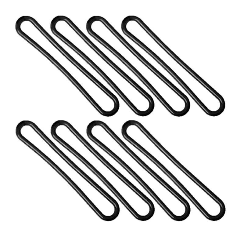 Gummi Spannring 200 mm, 8er-Set - Spanngummi für Planen | Stärke 8 mm, abriebfest & UV-beständig – f