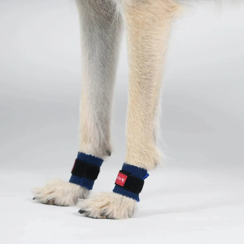 Krallenschutzbandage Gr. XS20 für Hunde, Schutz für Wolfs- und Daumenkralle, doppelseitiges Fleece,