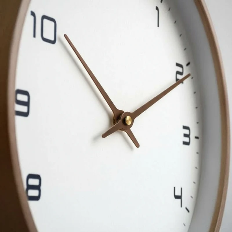 NordischesHolz – Stilvolle Holzwanduhr Für Modernes Wohnen