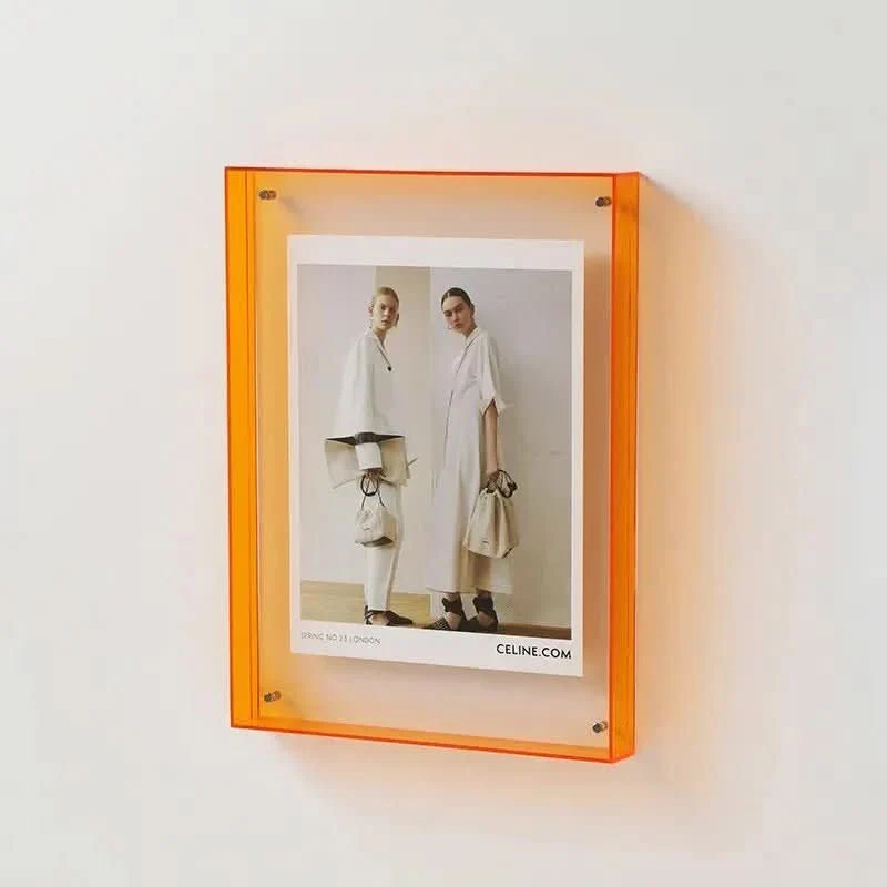 Farbrahmen – Bunte Transparente Acryl-Fotoliste Für Lebendige Erinnerungen