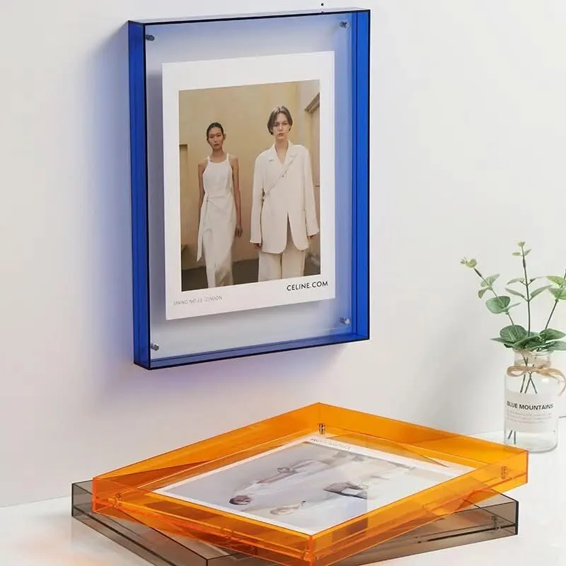 Farbrahmen – Bunte Transparente Acryl-Fotoliste Für Lebendige Erinnerungen
