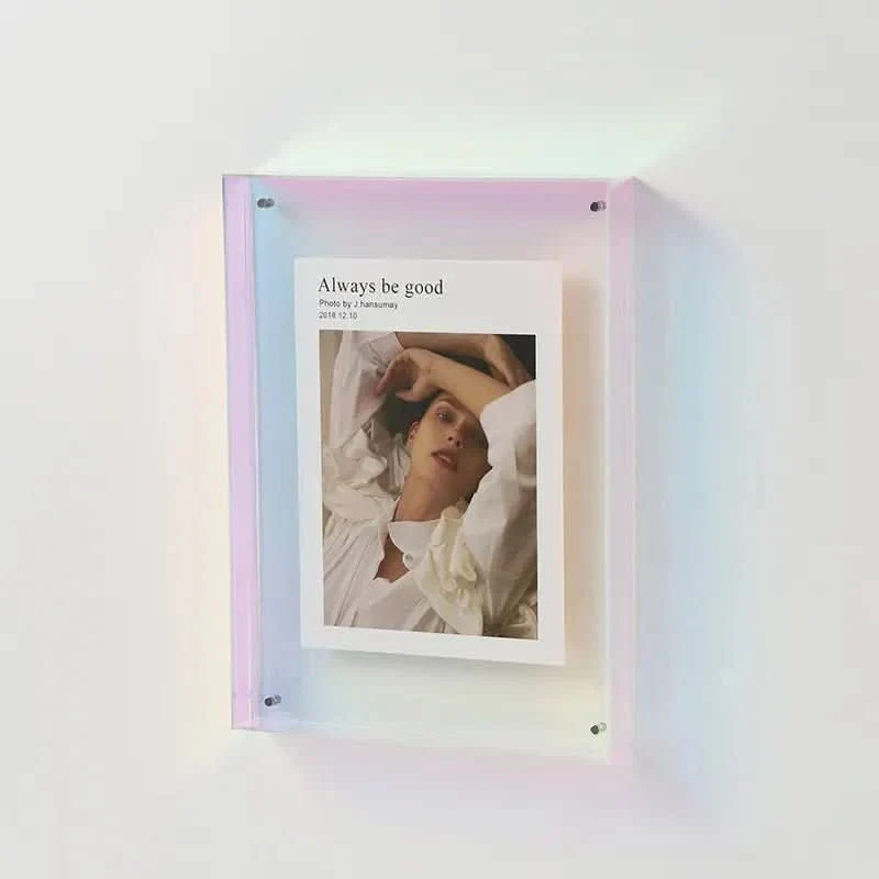 Farbrahmen – Bunte Transparente Acryl-Fotoliste Für Lebendige Erinnerungen