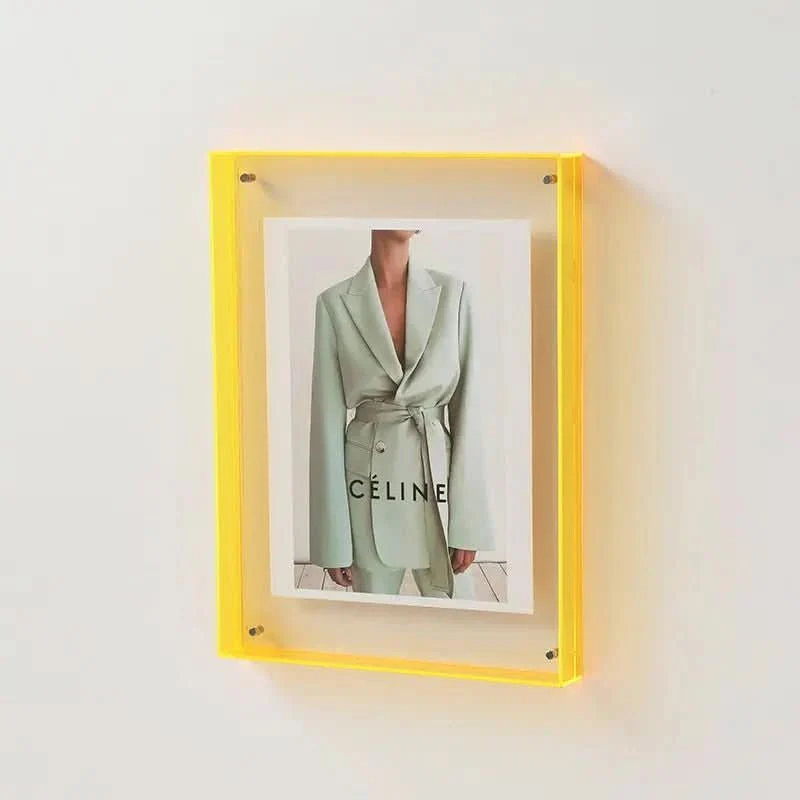 Farbrahmen – Bunte Transparente Acryl-Fotoliste Für Lebendige Erinnerungen