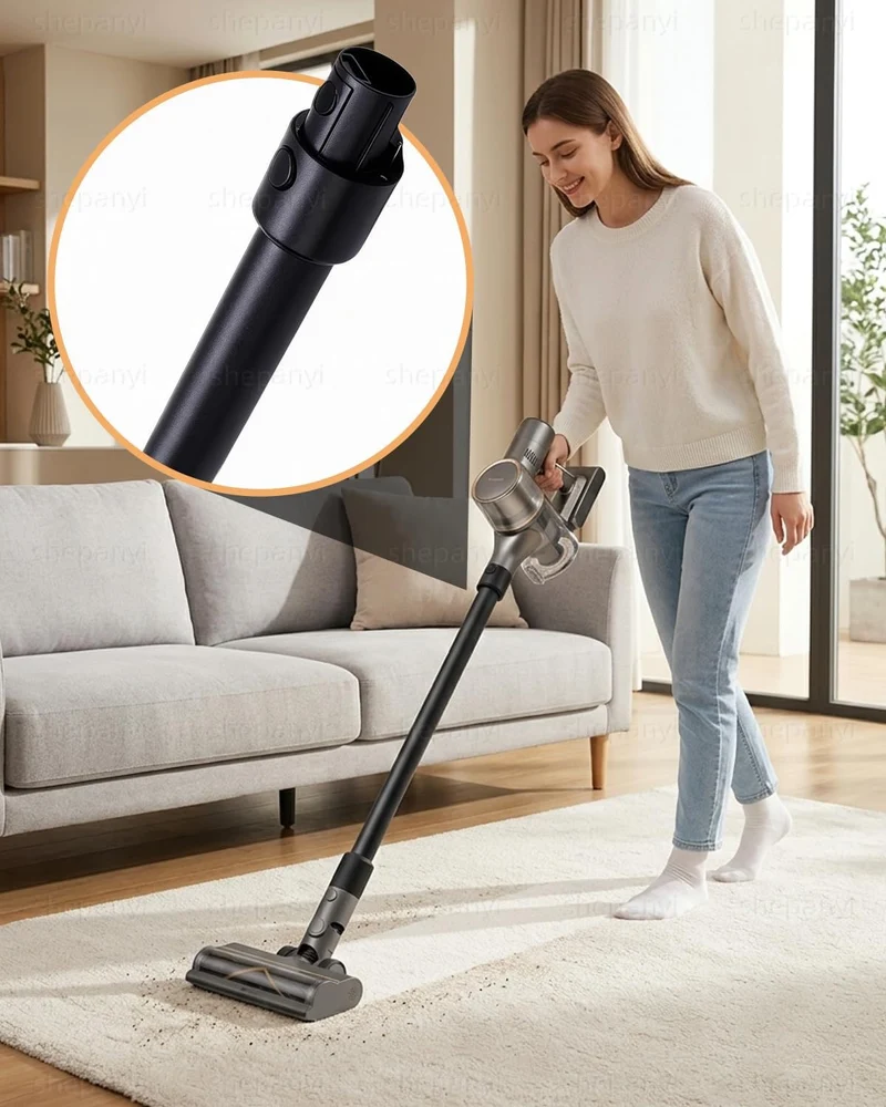 Verlängerungsrohr für Dreame R20/R30/T20/T30/V11/V12/V16/V20/V30,72cm. | Leichtes Metallrohr,Verdick