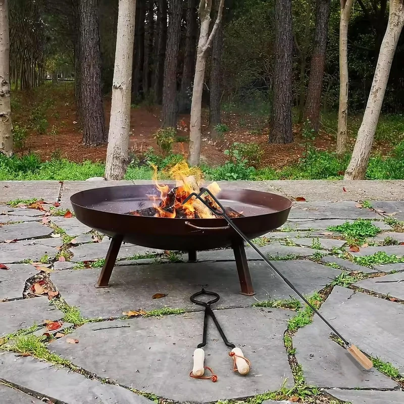 Feuerstellen-Poker, Kamin-Poker | Lagerfeuerpoker für Feuerstelle - Kamin-Schürhaken, 84,8 cm langer