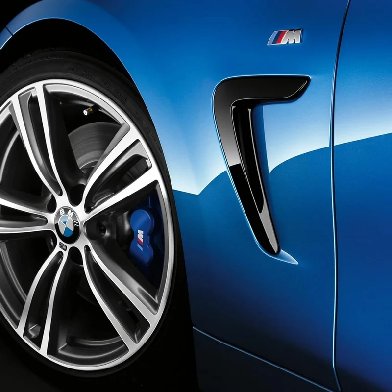 ORIGINAL BMW M Emblem Logo Kotflügel 45x15mm selbstklebend 51148058881