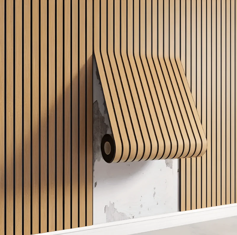 3D AKUPANEL – Selbstklebende Holzpaneele | Stilvolle Wandgestaltung in Minuten