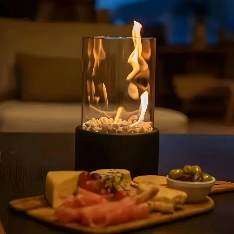SchlankeFlamme Tischkamin – Elegantes Tischfeuer Für Jedes Ambiente