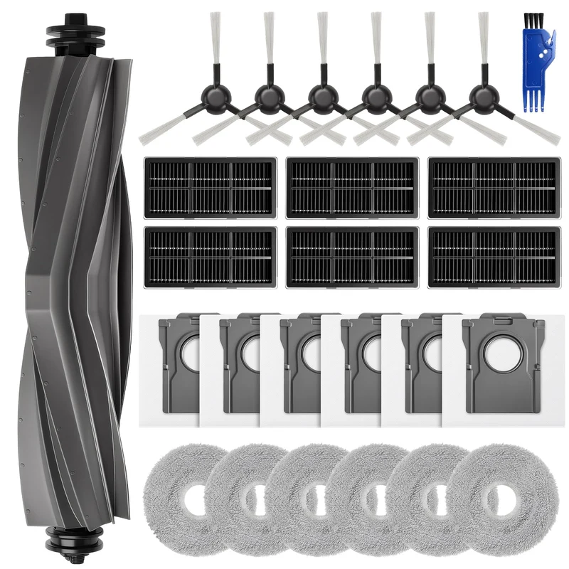 26 Stück Zubehör für Dreame L40 Ultra AE /L40 Ultra A /L10s Ultra Gen 2 /L10s Pro Ultra Heat / X30 U