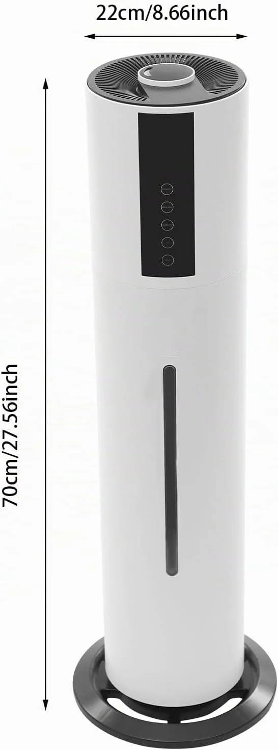 Weiss Luftbefeuchter, Nebelbefeuchter Raumluftbefeuchter Humidifier, für Schlafzimmer, Wohnzimmer, A