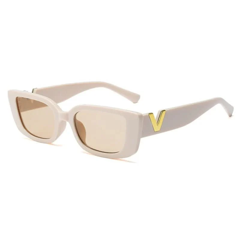 LUXEGLAM – Stylische Retro Katzen Auge Sonnenbrille Mit UV400-Schutz