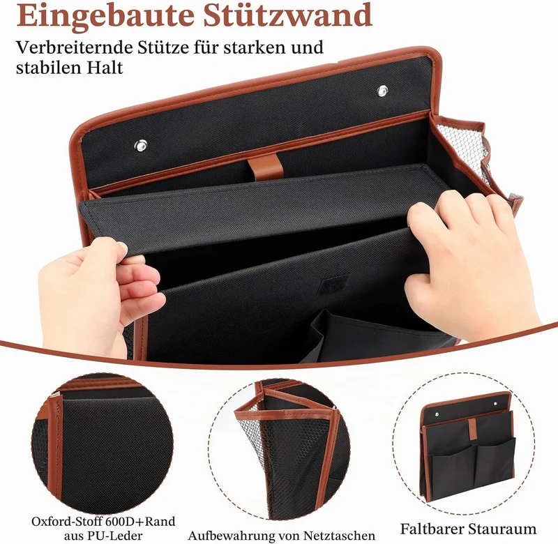 2 Stück Wohnmobil Organizer, Selbstklebend Hängeorganizer Camping Faltbar | Ohne Bohren Hängetasche