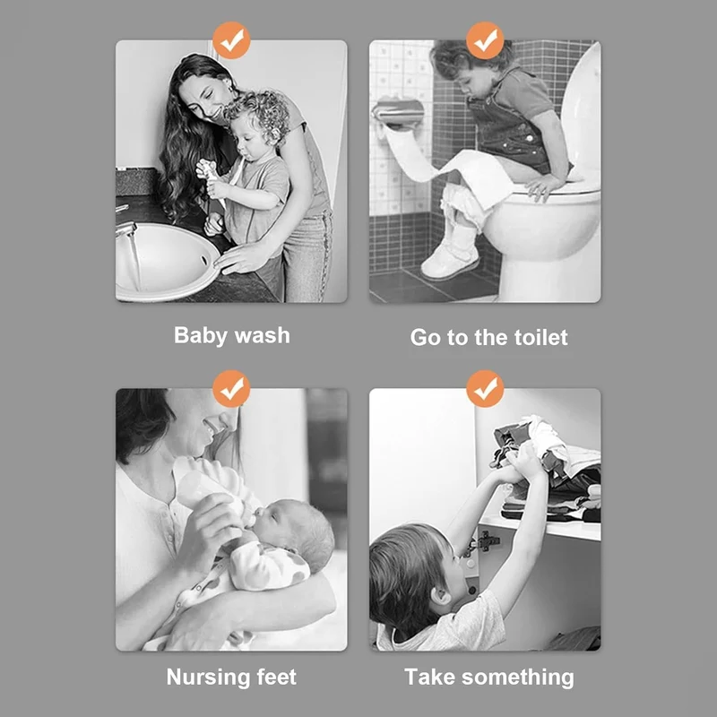 35 x 25 x 15 cm Fussstütze für Toilette – Toilette, Hocker, Physiologische Toilette, Tritthocker für
