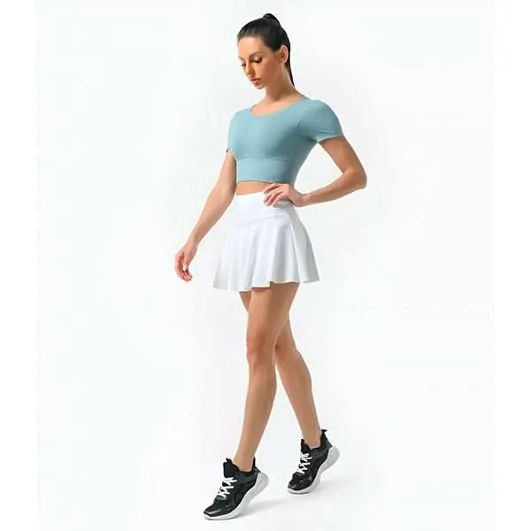 Aktivrock – Sportlicher Damenrock Mit Integrierter Beinshorts Für Aktive Tage