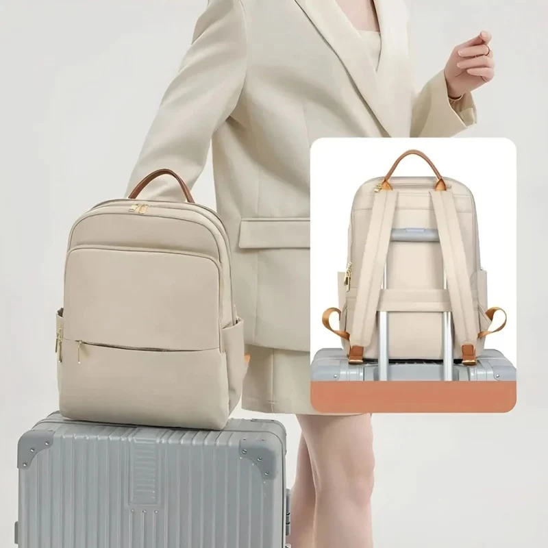 Sophia – Stilvoller Damenrucksack mit Laptopfach & wasserdichtem Design