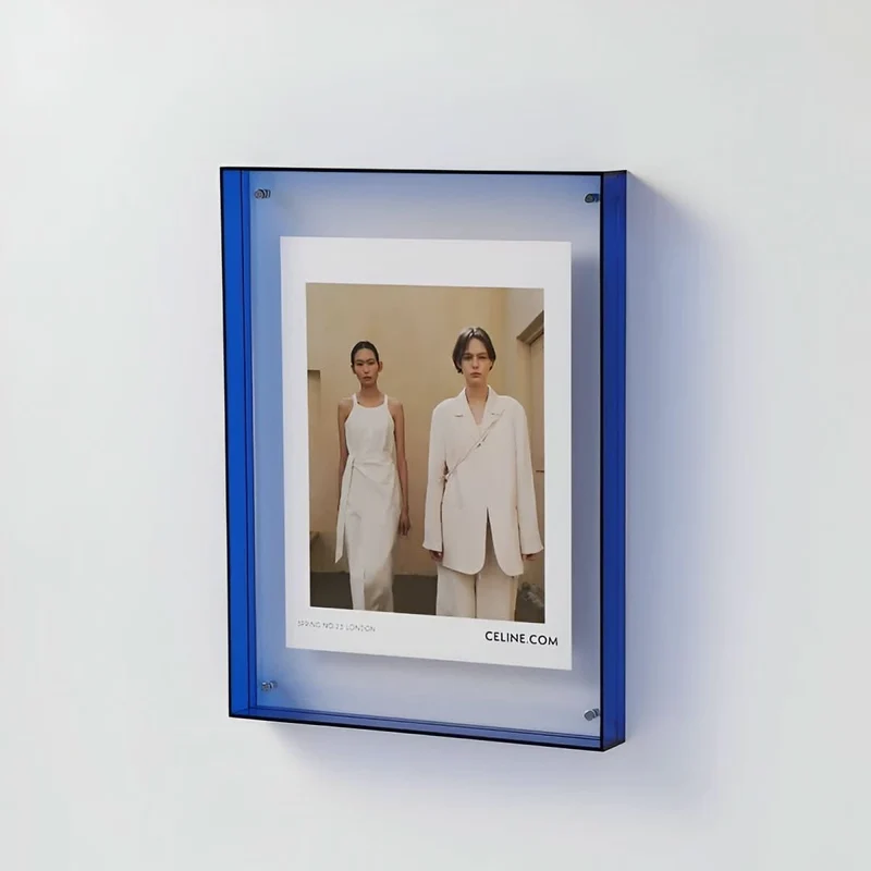 Kristallrahmen – Moderner Acrylbilderrahmen Für Schwebende Eleganz