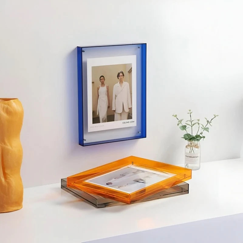 Kristallrahmen – Moderner Acrylbilderrahmen Für Schwebende Eleganz
