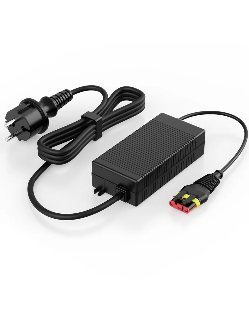 28V 4,2A Ladegerät kompatibel mit Husqvarna Automower 330X, 430X Nera 2023, 430X Roboter Rasenmäher,