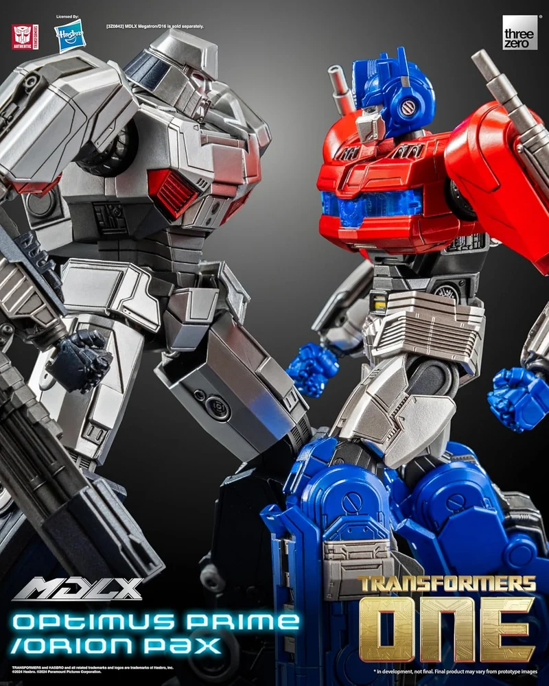 threezero store Transformers One: Optimus Prime Orion Pax MDLX Actionfigur