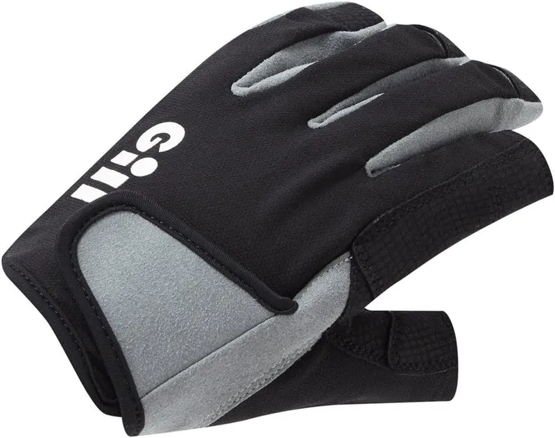 Gill Junior Deckhand Long Finger Sailing Gloves 2022 - Black, JUN