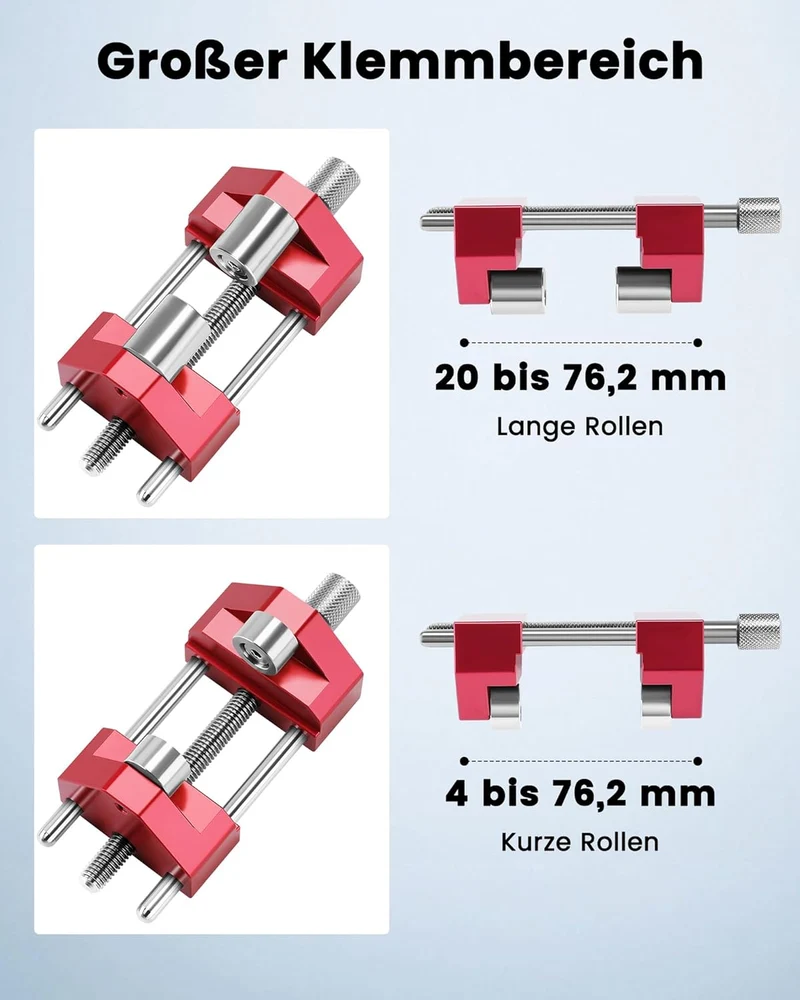Beaspire Honing Guide Tool Meissel Schärfen Kit, 5/32 Zoll bis 3 Zoll Stechbeitel Schleifhilfe, Stem