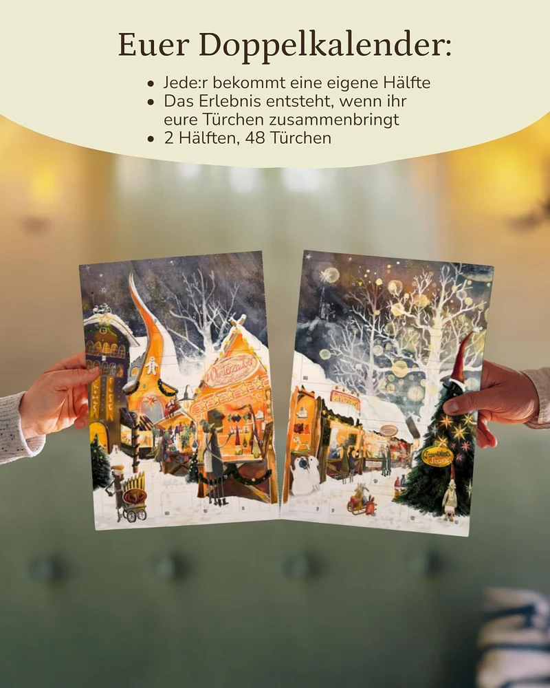 PaarMinuten Adventskalender 2026 – neu von Paarzeit: 24 Erlebnisse für Paare, passen in jeden Alltag