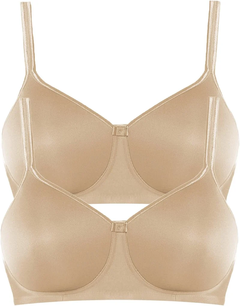Anita 2er Sparpack Prothesen-BH mit Schale Tonya 5706X Gr. 70-95 AA-E 70AA Haut/Haut, 70AA Haut/Haut