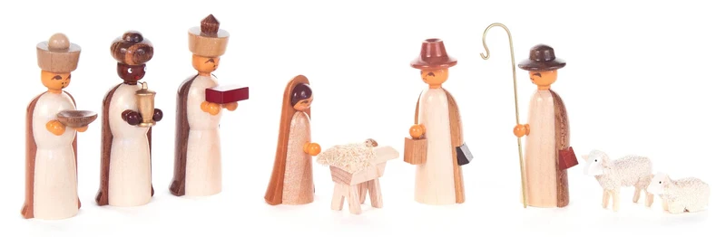 DREGENO Seiffen eG Krippefiguren Natur (9)