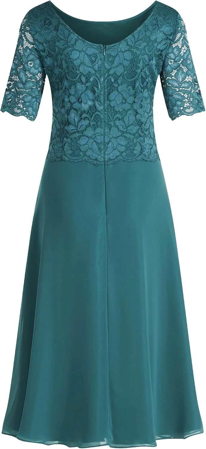 Vera Mont Damen Kleid 50 Dark Emerald, 50 Dark Emerald