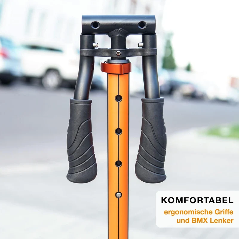 Scoot One Aluminium Scooter S 1 / S 2 – höhenverstellbarer Aluminiumroller Scooter Roller ABEC 7 Ora