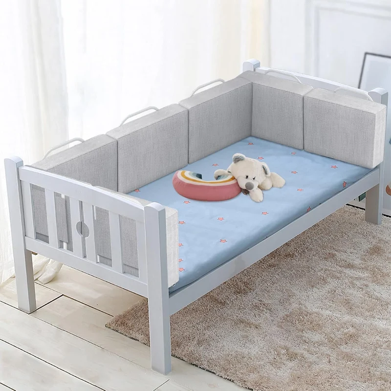 YUENFONG Bettgitter Bettschutzgitter 60cm Rausfallschutz für Kinder Höhenverstellbar Kinderbettgitte
