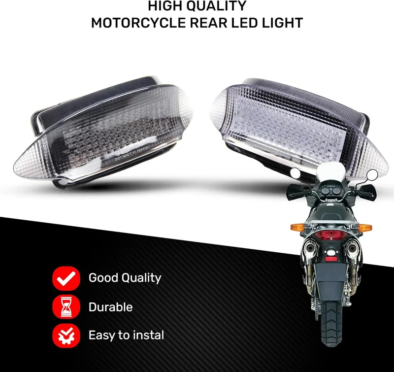 avdb-moto LED-Bremslicht mit integrierten Blinker kompatibel mit Cbr 600, F3, 1997/1998, VADERARO, X