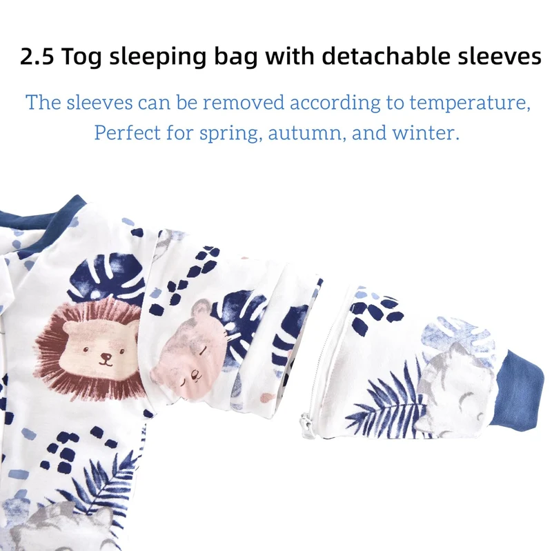 Chilsuessy Baby Winterschlafsack Schlafsack mit Füssen kleine Kinder Ganzjahres Winter Schlafsack Sc
