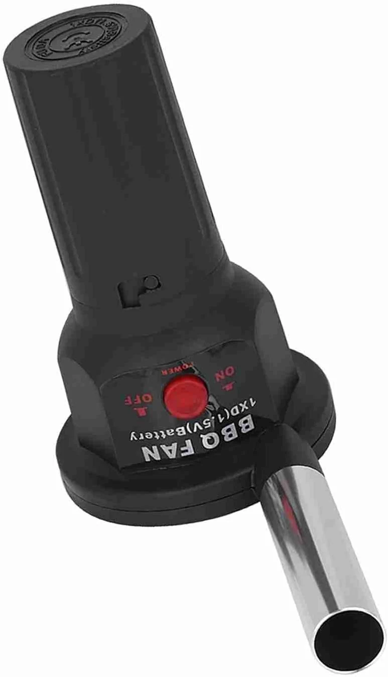 Haofy USB Grillgebläse Akku Grill, Tragbares Grillgebläse USB, Handventilator Grill, Luftgebläse Gri