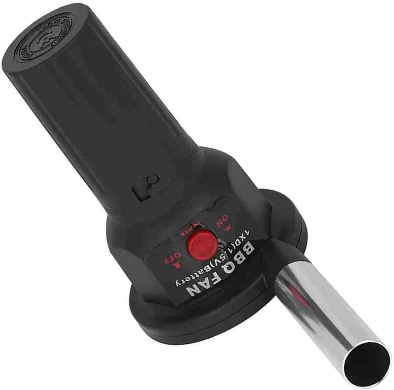 Haofy USB Grillgebläse Akku Grill, Tragbares Grillgebläse USB, Handventilator Grill, Luftgebläse Gri