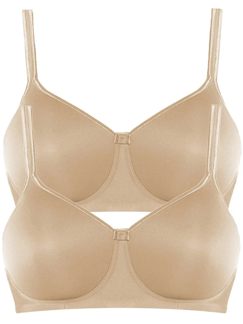 Anita 2er Sparpack Prothesen-BH mit Schale Tonya 5706X Gr. 70-95 AA-E 70B Haut/Haut, 70B Haut/Haut