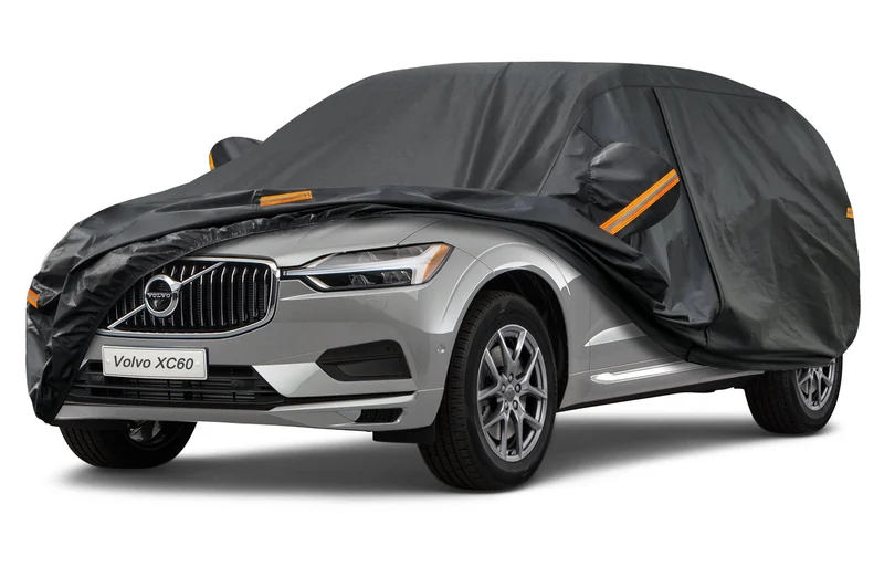 Kayme Autoplane Wasserdicht Atmungsaktiv Passend für 2008-2024 Volov XC60, 7 Schichten Vollgarage Au