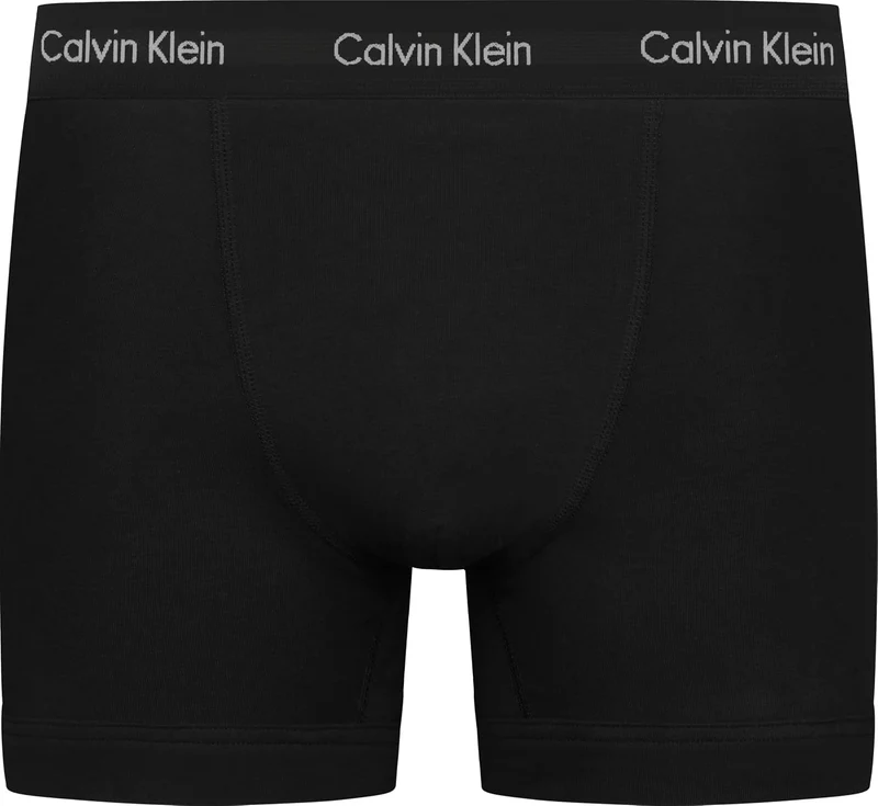 Calvin Klein 2P S/S Crew Neck Kurzarm T-Shirts Herren M Mehrfarbig (Black W. Black Wb Xwb), M Mehrfa