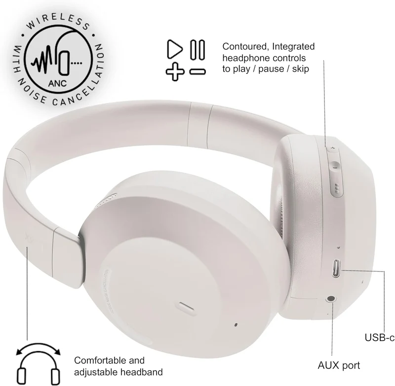 Mixx Audio StreamQ C4 Wireless Kopfhörer Sand, sand