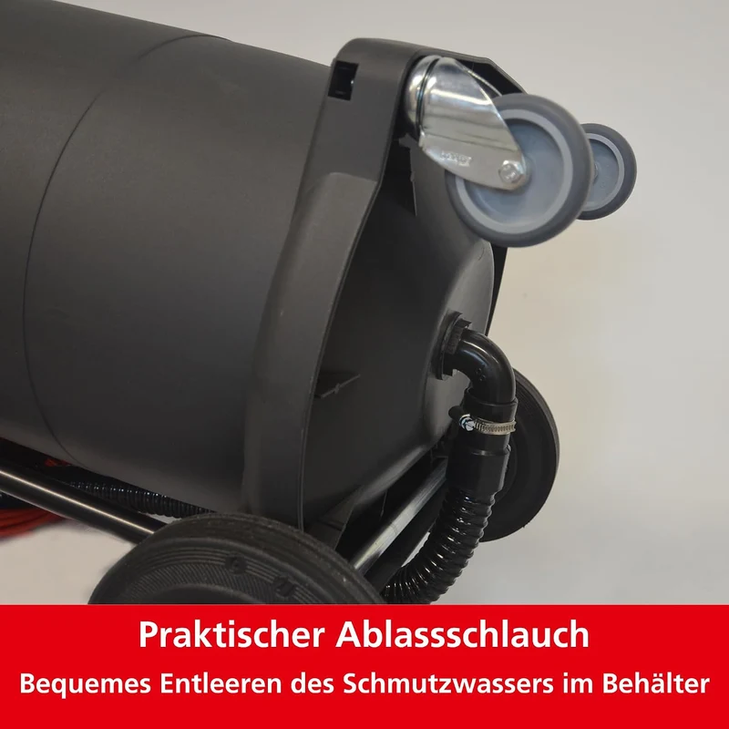 Starmix uClean LD-1445 Wet - Nass-/Trockensauger mit Ablassschlauch, stabilem Fahrgestell, 1400 W, 4