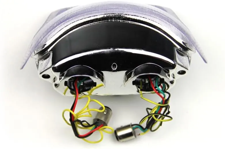 aVDB Motorrad Rücklicht, Stop LED, kompatibel mit Triumph Speed Triple 955 T509 1997-2004 (hellweiss